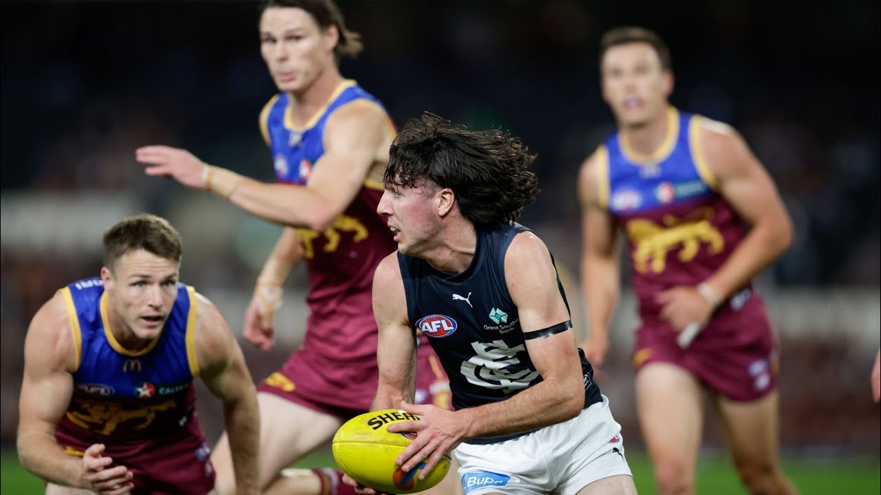 Ollie Hollands - AFL Preliminary Final Highlights 2023 - Carlton @ Brisbane Lions