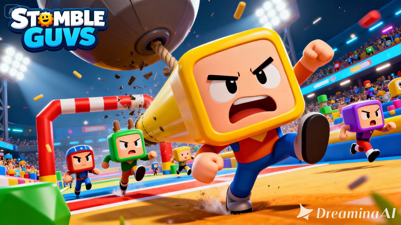 😱 2 Partidas… e a Derrota Mais Injusta do Stumble Guys! - Por Zyem