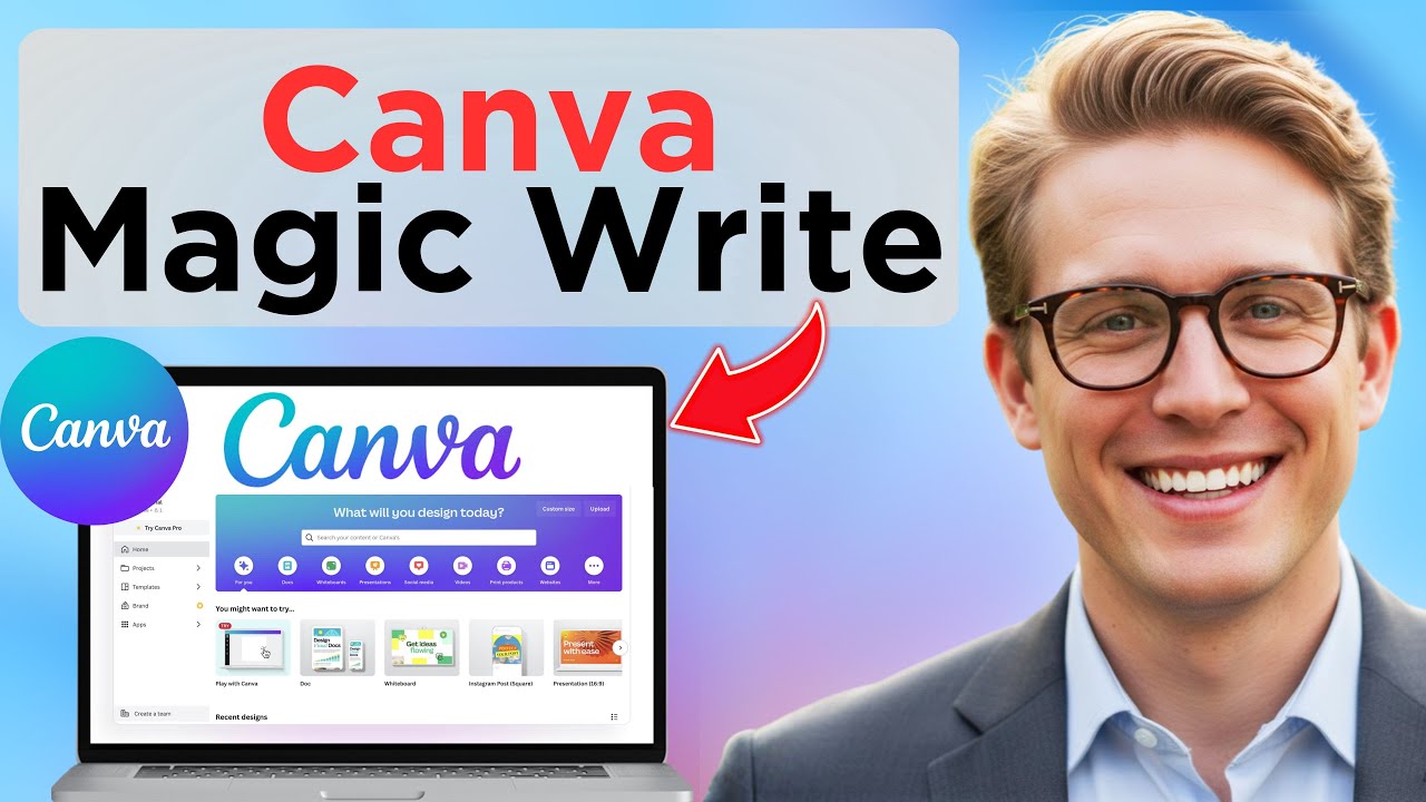 Как использовать новый инструмент для создания контента на основе ИИ в Canva: волшебный генератор...