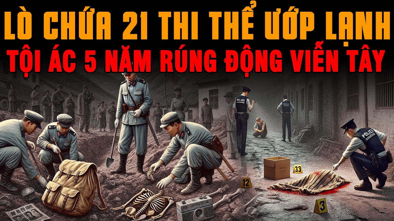 Kỳ &Aacute;n Trung Quốc: L&Ograve; CHỨA 21 THI THỂ PH&Acirc;N MẢNH ƯỚP LẠNH Tội &Aacute;c 5 Năm R&uacute;ng Động Viễn T&acirc;y #giaimakyan