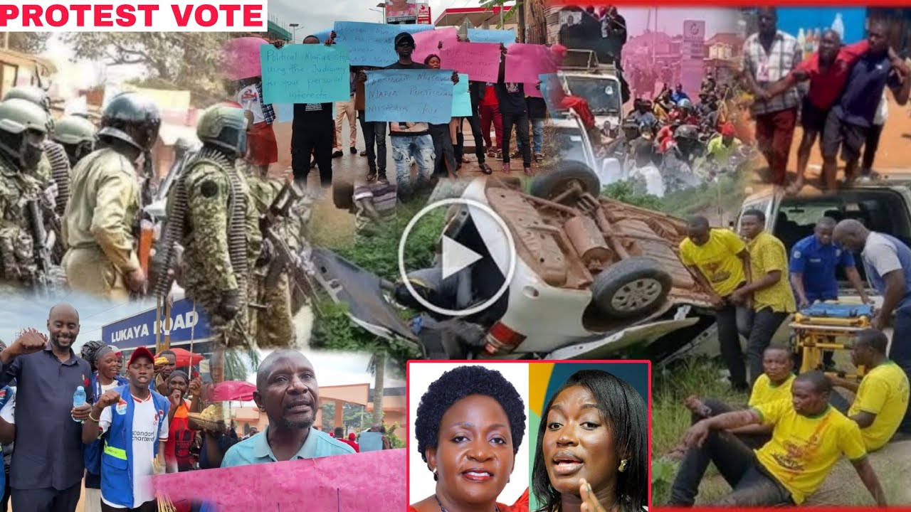Breaking: Okwekalakaasa Protest Vote eMasaka Baganye Ebyava mubululu Hon Namere Bamugobye 