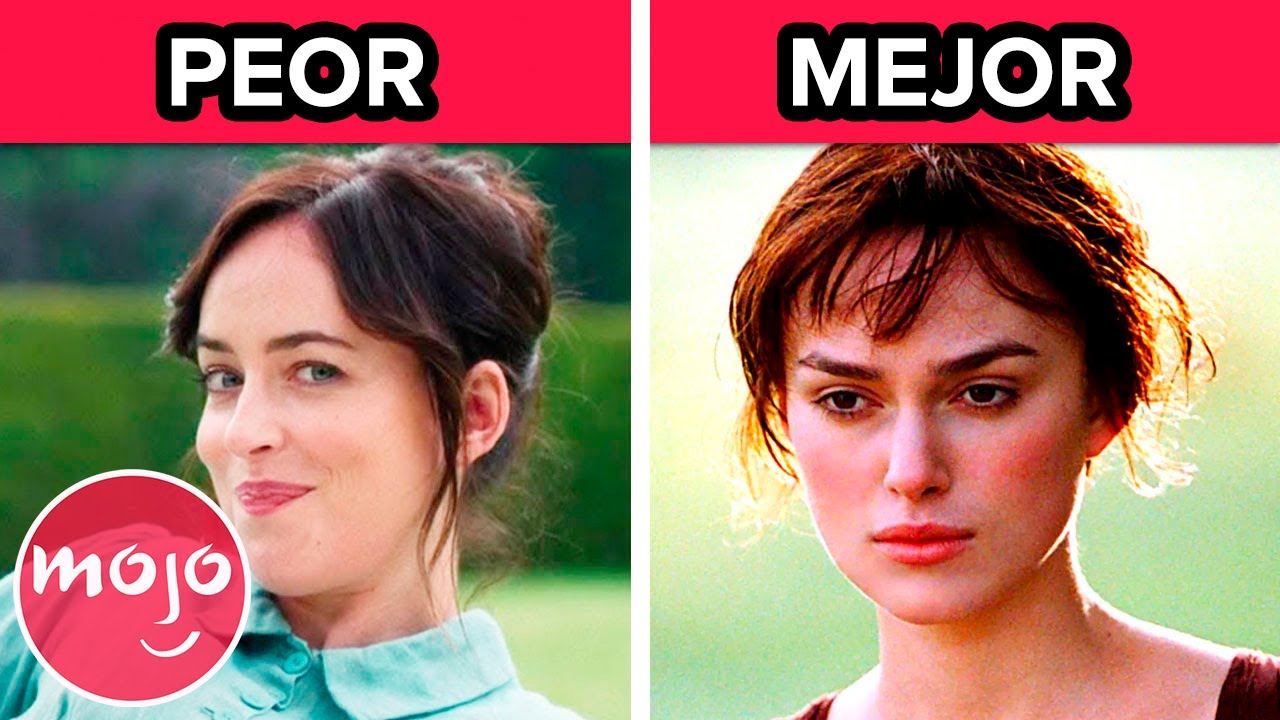 ¡ADAPTACIONES DE JANE AUSTEN DE LA PEOR A LA MEJOR!