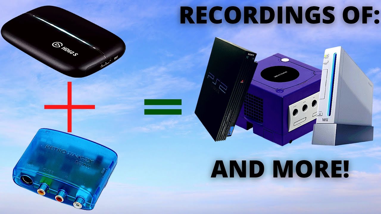 Podłączanie Elgato HD60 S do konsoli i RetroTink 2x Mini