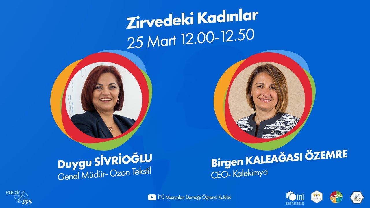 DFS'21 2.Gün | Zirvedeki Kadınlar Paneli (Duygu Sivrioğlu & Birgen Kaleağası Özemre)