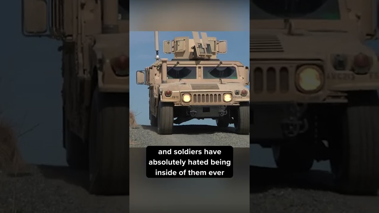 Why it SUCKS inside a HUMVEE