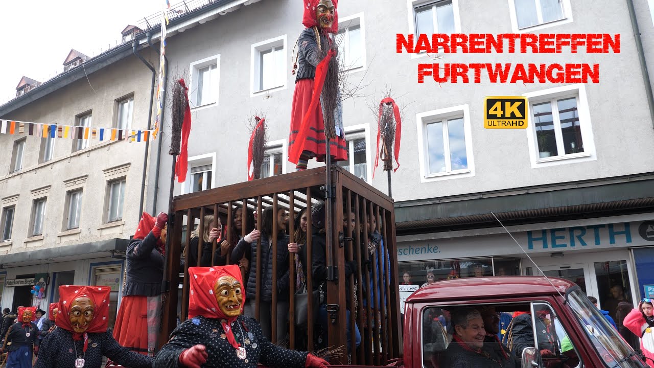 Fasnet Narrentreffen in Furtwangen Teil3