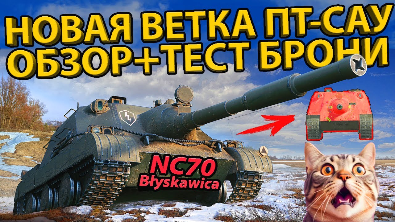 ОБЗОР ВЕТКИ ПОЛЬСКИХ ПТ-САУ! +ТЕСТ БРОНИ! NC70 BŁYSKAWICA, SDP 60, SDP 58, SDP 57, SPD 44, SDP 40
