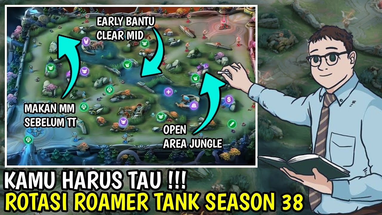 MAKRO ROAMER!! Tutorial Main Roamer Meta Sekarang WAJIB KAMU TAU 