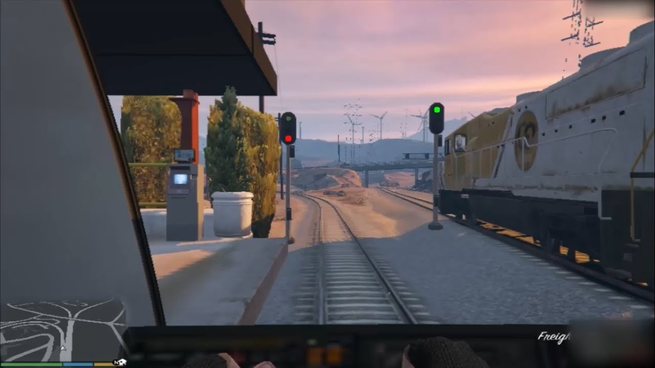 Train Simulator - Trip to North Yankton (GTA V)