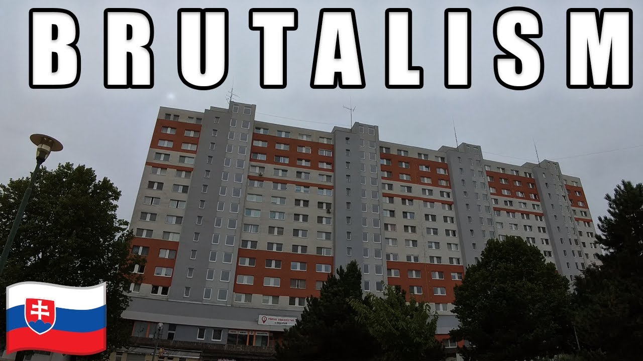 Bratislava&rsquo;s Social Housing | 4K POV Silent Walk through Petržalka