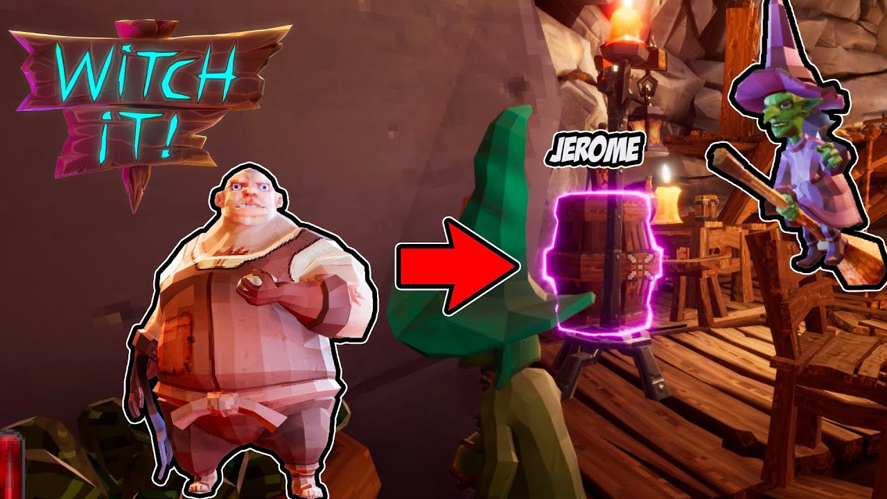HOW TO Hide Anywhere in Witch It