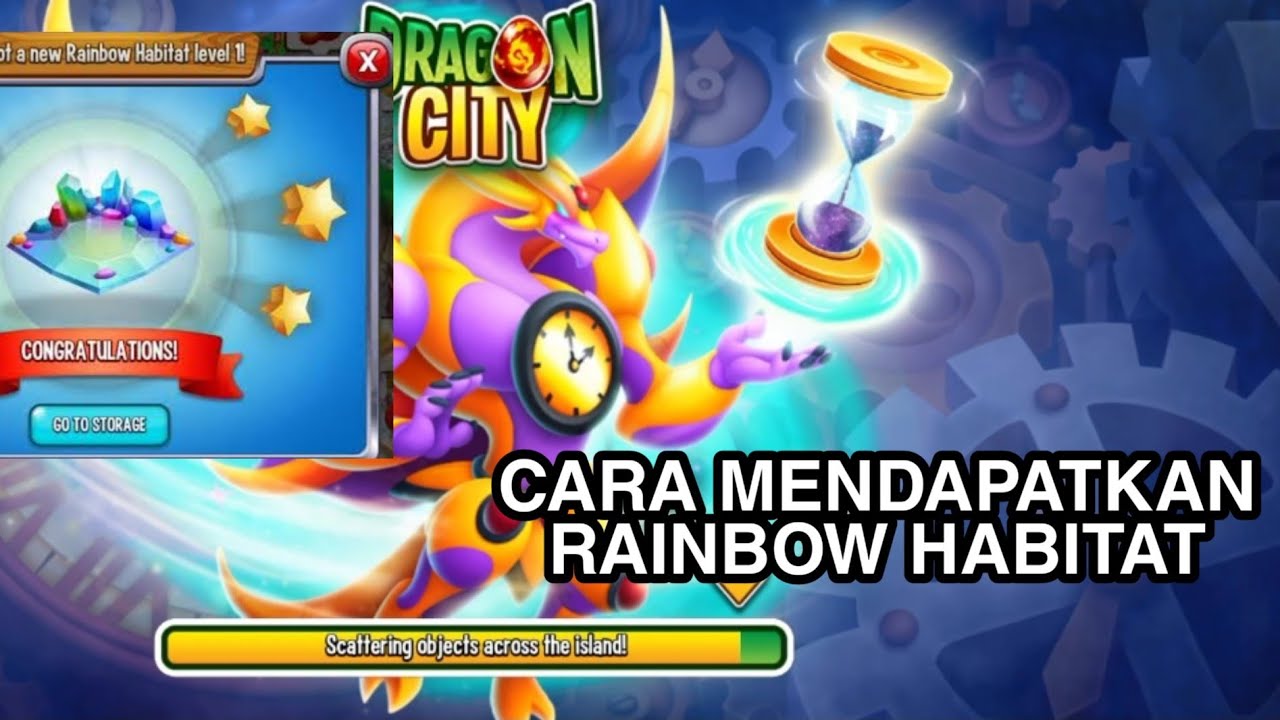 Cara Mendapatkan Rainbow Habitat & Infinite Island di Dragon City