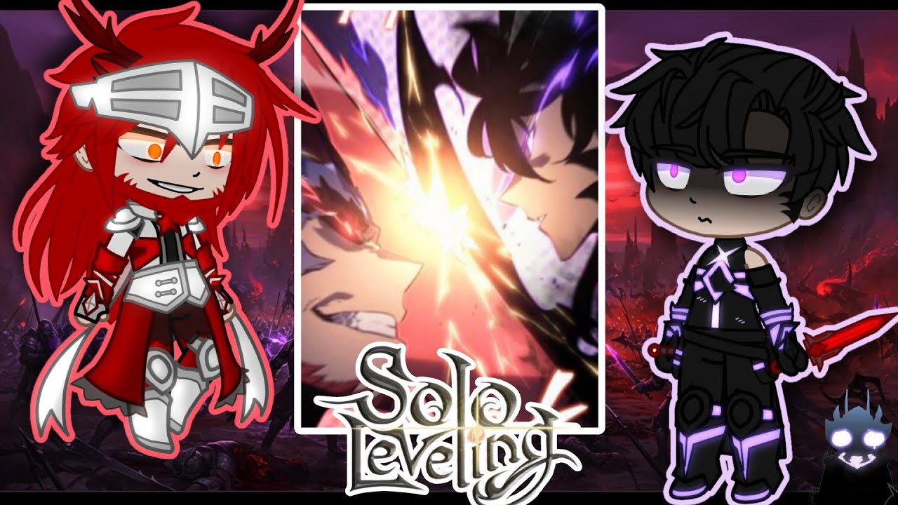 Solo Leveling react to Sung Jin Woo || Gacha React || Part 4