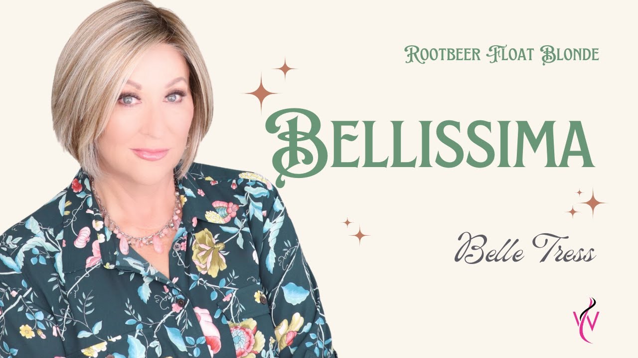 Belle Tress | BELLISSIMA wig review | ROOT BEER FLOAT BLONDE | Perfect summer style!