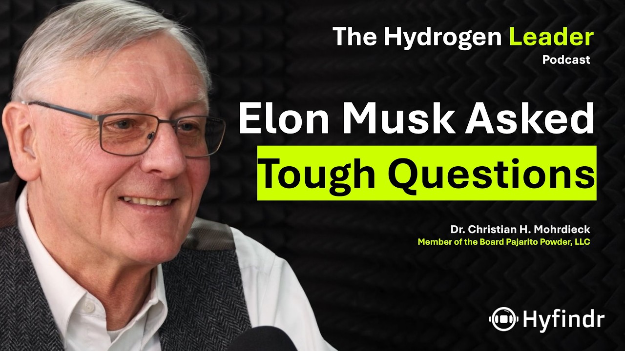 Liquid Hydrogen Is the Heavy-Duty Future - Dr. Christian Mohrdieck - The Hydrogen Leader Podcast