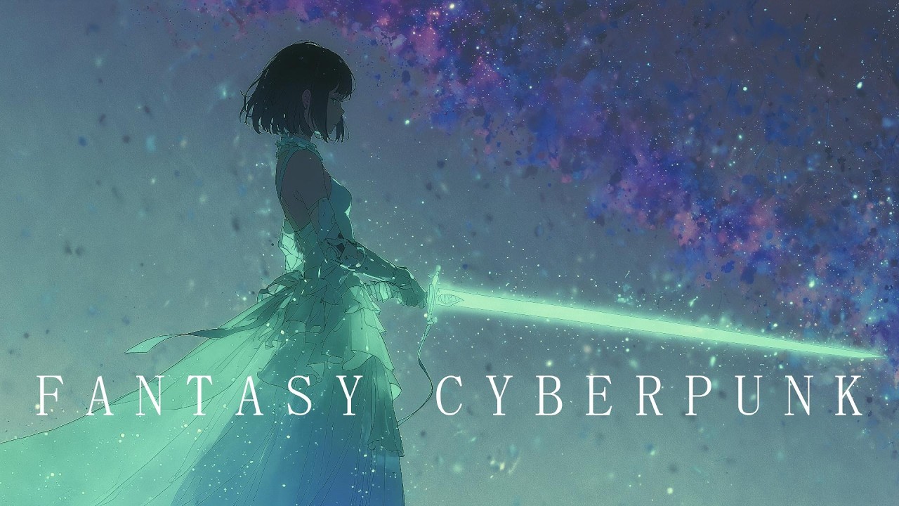 【作業用】Neon Reverie 🌙 | Fantasy Cyber Lofi for Late-Night Focus 🌃 Relax Playlists