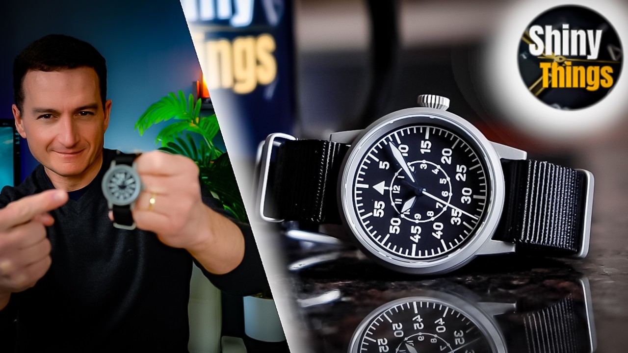 Чтобы наслаждаться этими часами Flieger, вам не понадобится запястье длиной 20 см 😅