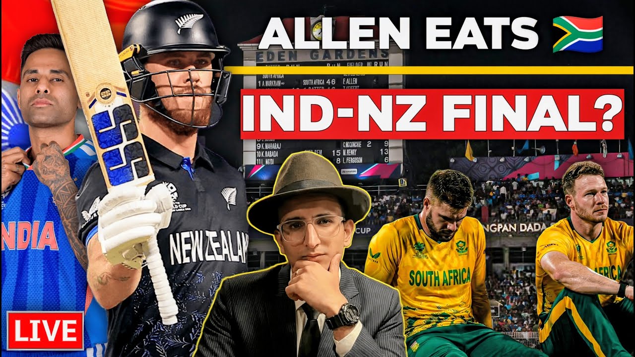 🦁ANIMAL ALLEN's 💯 DESTROYS 🇿🇦| How Can IND🇮🇳 Beat ENG🏴󠁧󠁢󠁥󠁮󠁧󠁿 in Semis?|Abhi. to score?