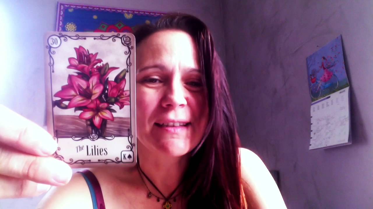 TUTO cartomancie Lenormand : Femme - Lys