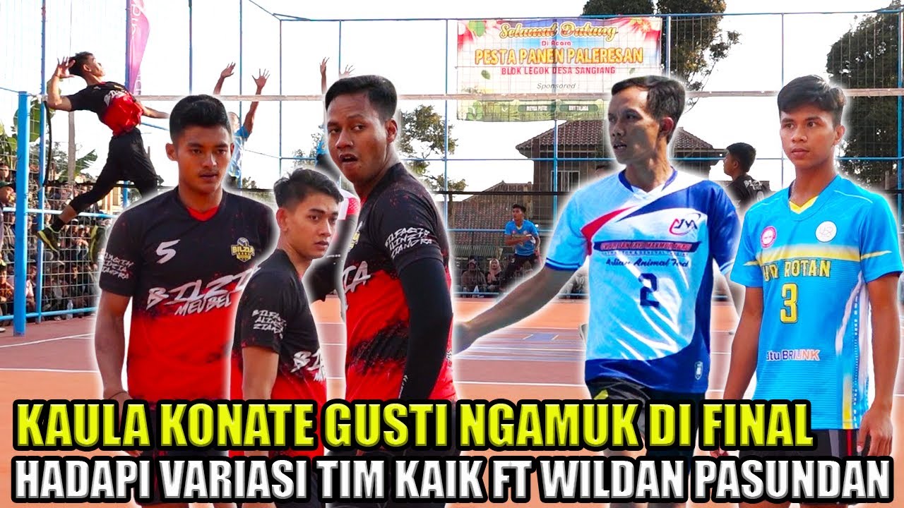 FINAL - EDAN !! KAULA FT KONATE DIBANTAI SADI DUSTINE FT WILDAN PASUNDAN DI GRAND FINAL