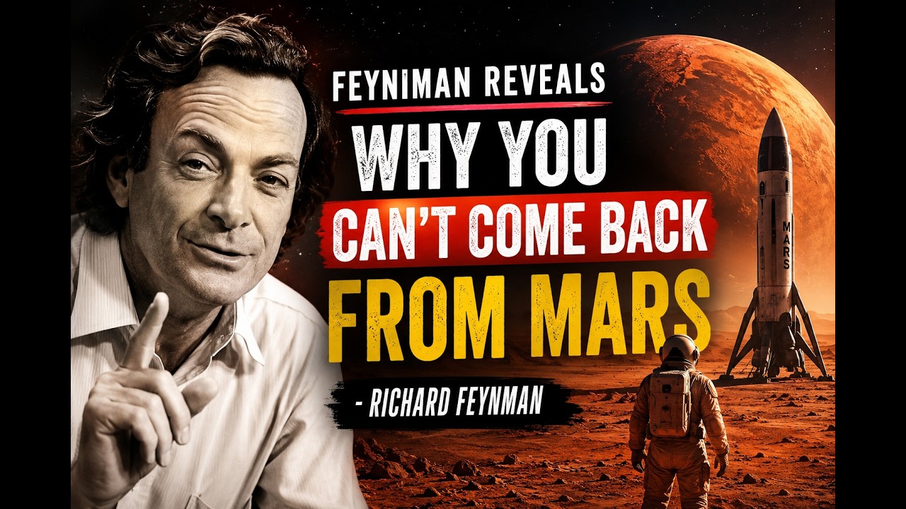 You Can't Come Back from Mars The Real Reason  | Richard Feynman