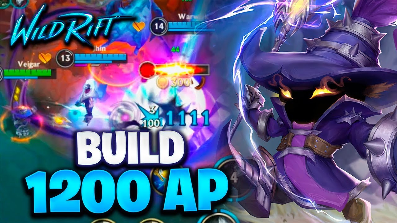 😨DAÑO INFINITO CON 1200 DE AP CON VEIGAR | Wild Rift