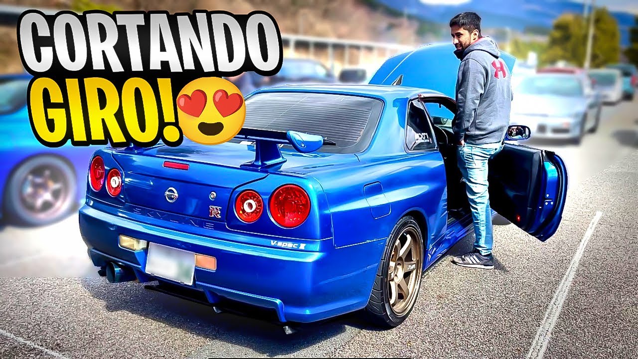 Tirou de giro com o Skyline GTR RB28 TURBÃO !!!