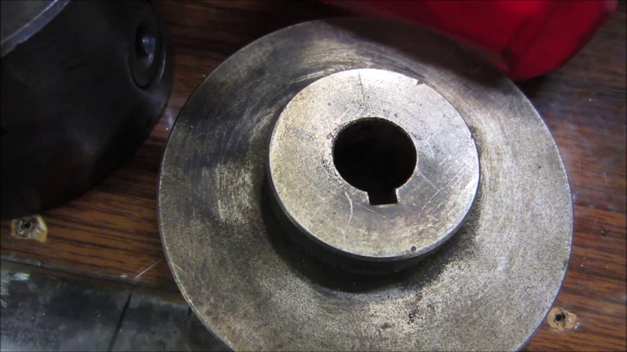 Dłutowanie dłutownicą  DIY na tokarce Slotting Internal keyways on lathe