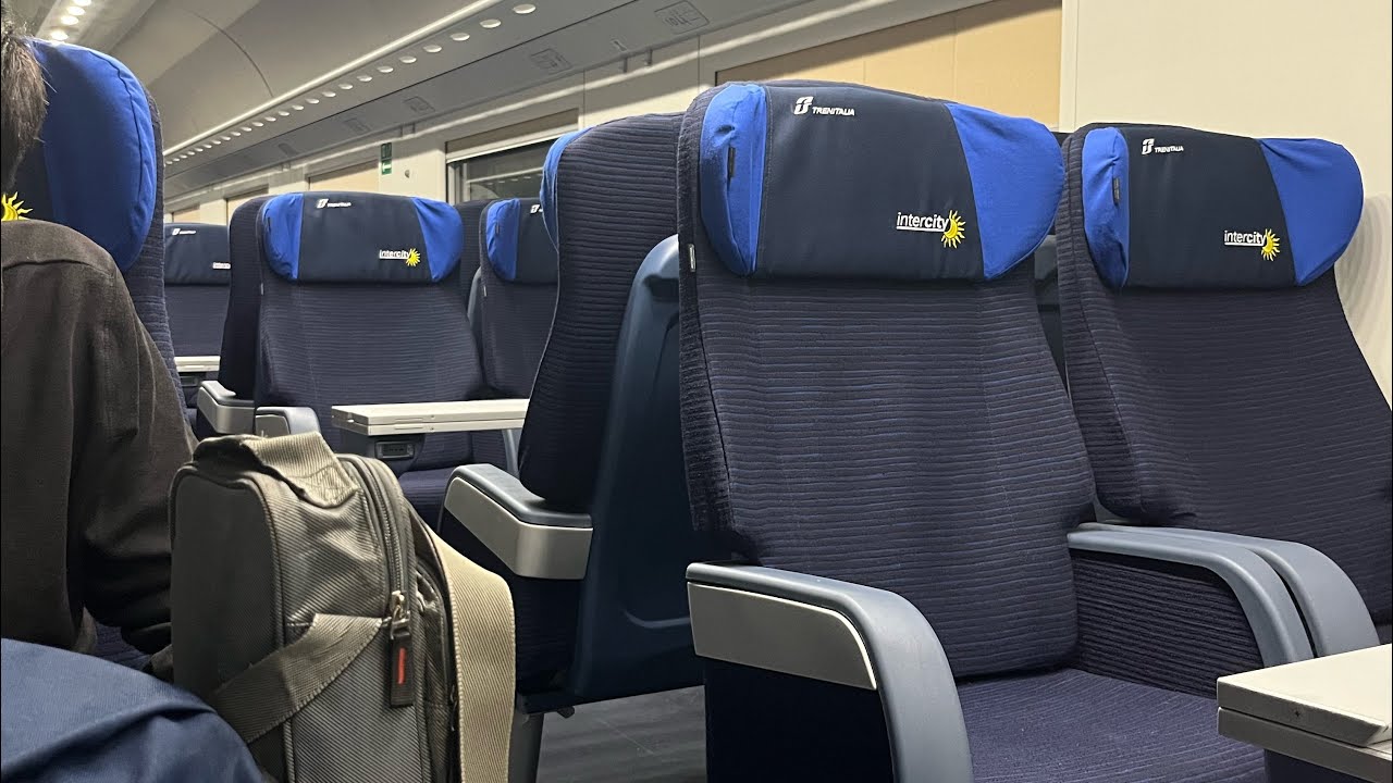 1a classe InterCity sulla Direttissima Firenze-Roma! | Revisione carrozze Gran Confort