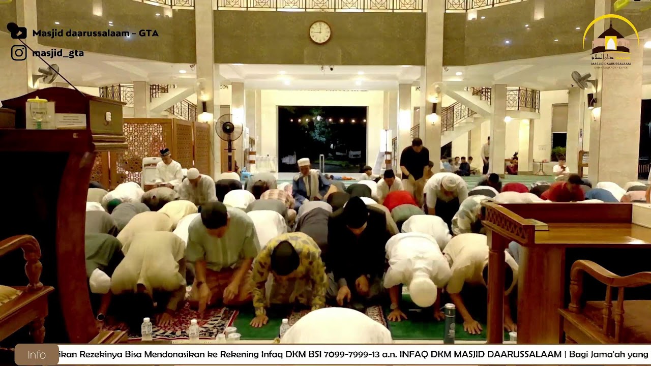 Shalat Tarawih 5 Ramadhan 1447 H | Ust. M. Mashadi