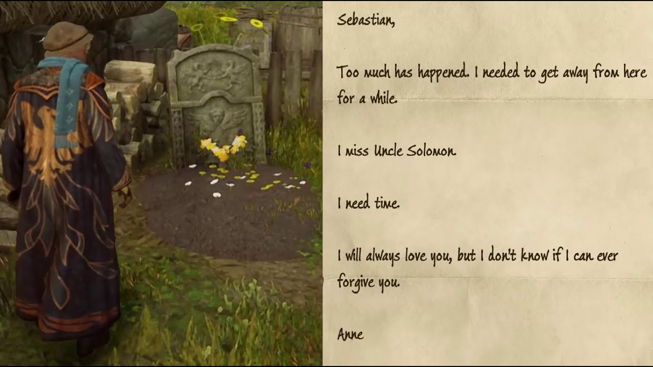 Hogwarts Legacy #24 - Epilogue: (Anne's Letter/Solomon's Grave & ''Solomon Died In His Sleep'' Lie)!