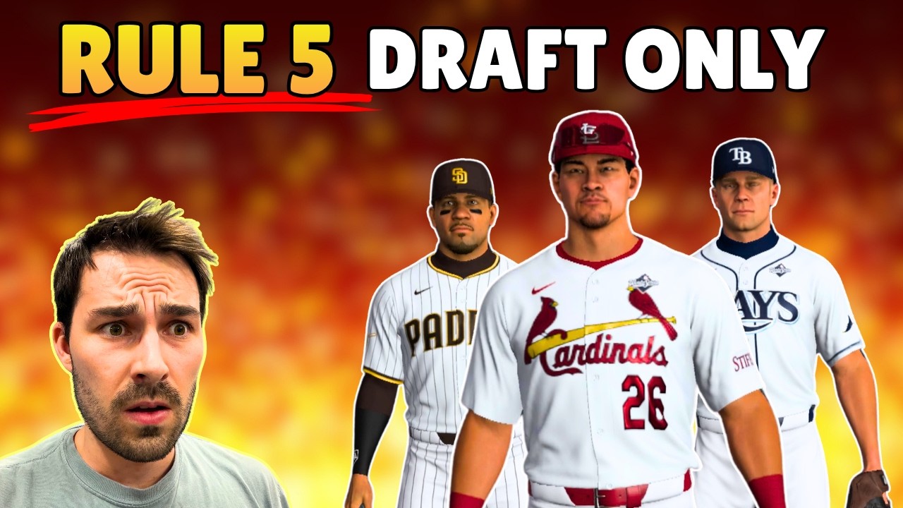 I attempted one of the HARDEST MLB Rebuilds...