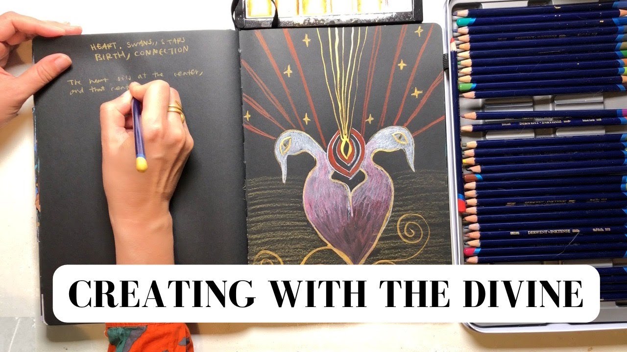 Creating with the Divine - Art Journaling Method
