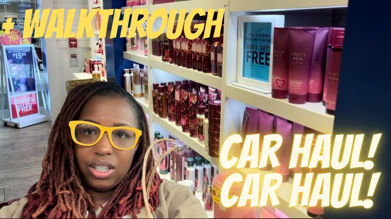 ✨🛍️ Прогулка по #bathandbodyworks + переезд на машине | 11.01.2026 🌹✨ #шоппинг #уходзателом