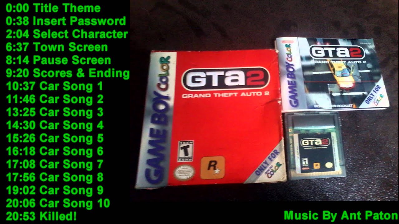 Grand Theft Auto 2(GBC) Soundtrack
