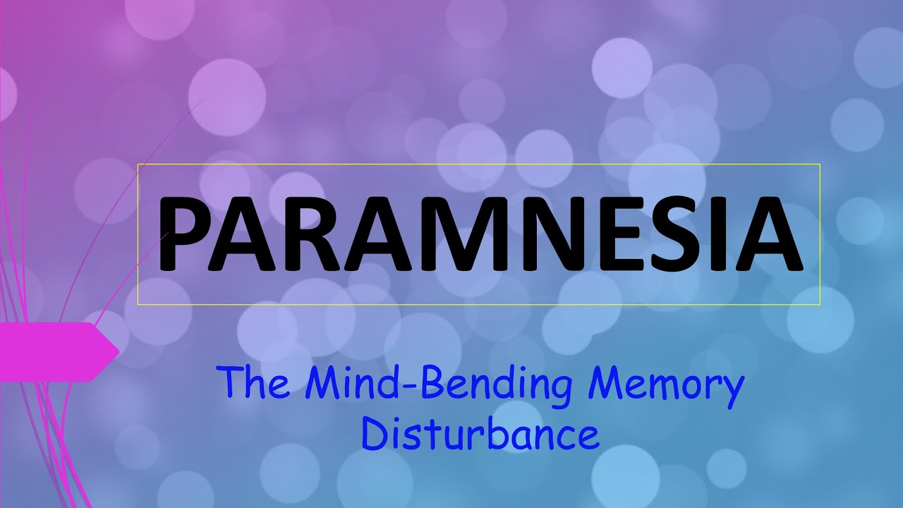 Rare 18 - PARAMNESIA: The Mind-Bending MEMORY DISTURBANCE! #memorydisorder #falsememories, #d&eacute;j&agrave;vu
