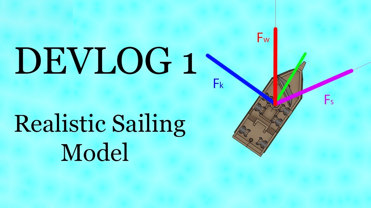 Unity Devlog 1- Realistic Sailing Model
