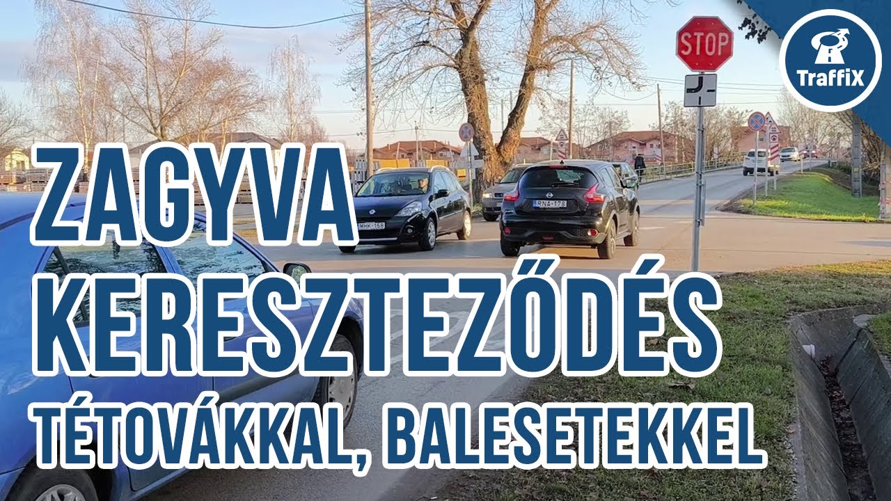 Kanyarodó főútvonal, STOP-táblák és káosz Dunaharasztiban