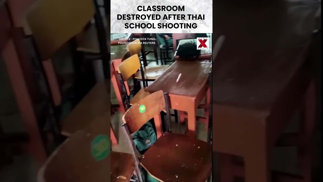 Thailand School Shooting: Classroom Chaos After Student Attack Kills Six | NewsX World