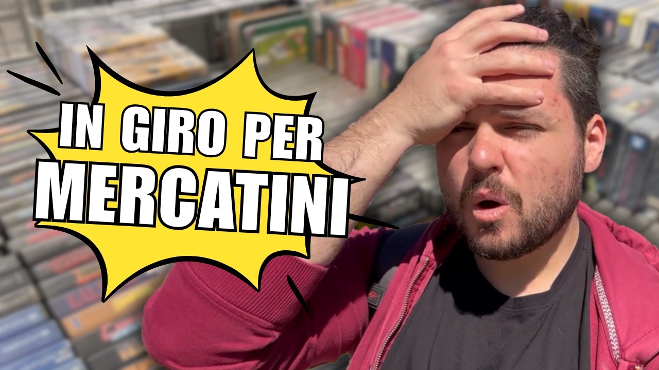 IN GIRO PER MERCATINI A CACCIA DI VIDEOGIOCHI E CARTE POK&Eacute;MON - FIERA DEL BARATTO E DELL'USATO