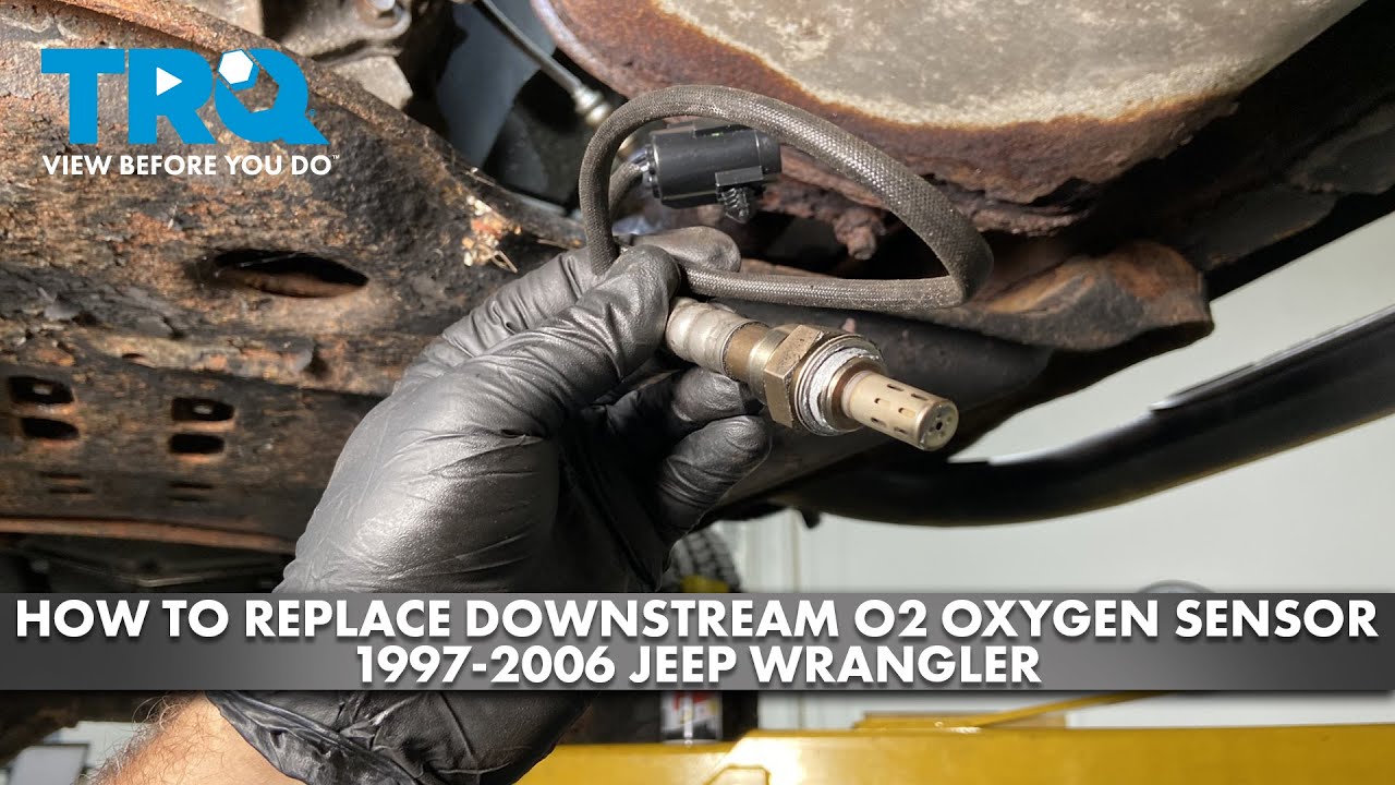 How to Replace Downstream O2 Oxygen Sensor 1997-2006 Jeep Wrangler