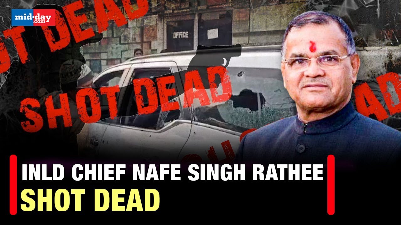 Nafe Singh Rathi shot dead: INLD Haryana unit chief along with worker shot dead in Jhajjar
