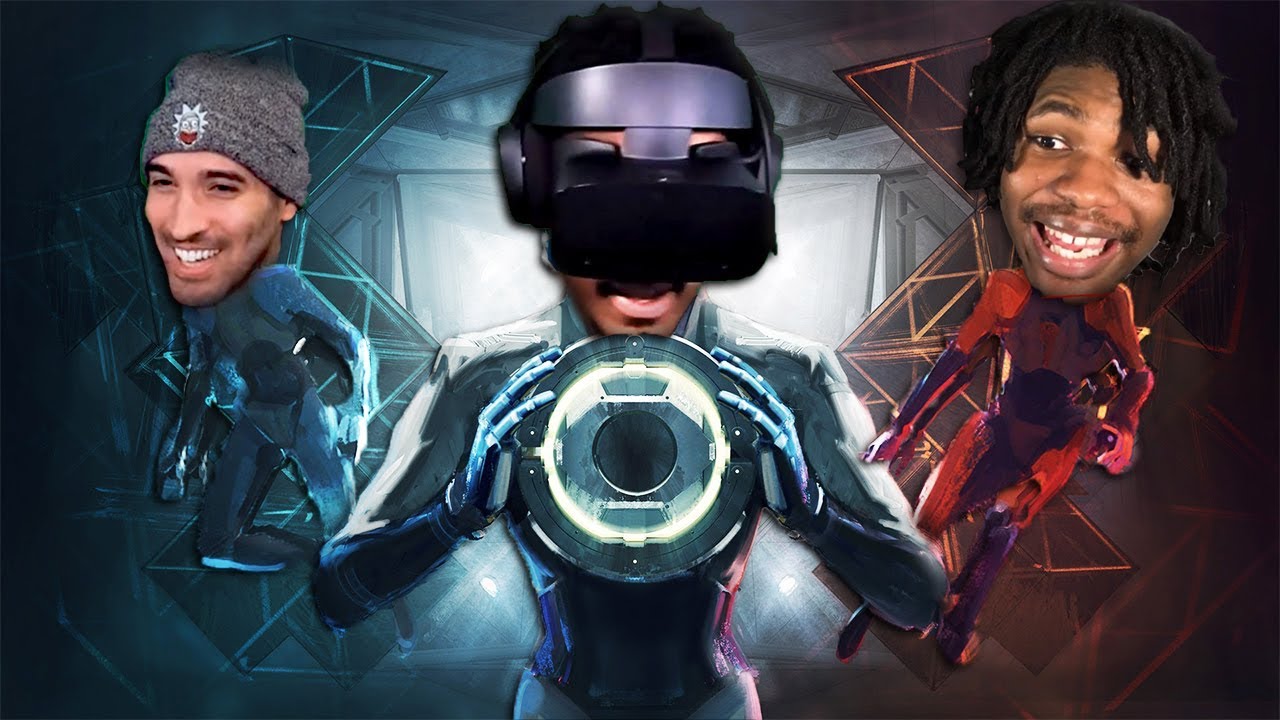 CATCHING FADES in ENDERS GAME VR | Echo Arena  (w. PG and Rico)