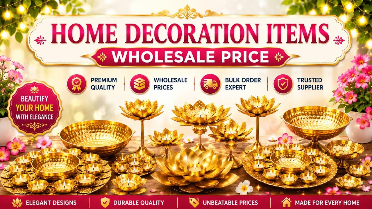 Home Décor Items & Metal Wall Art at Wholesale Price in Mumbai | Handcrafted Home Décor Items #ART