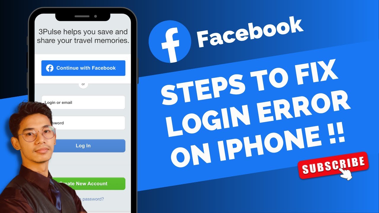 Facebook &mdash; исправление ошибки входа на iPhone!