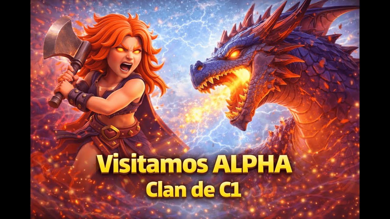 Visitamos ALPHA 6 ejércitos poderosos TH18 | Guerras TOP con Golems, Druidas y Dragones
