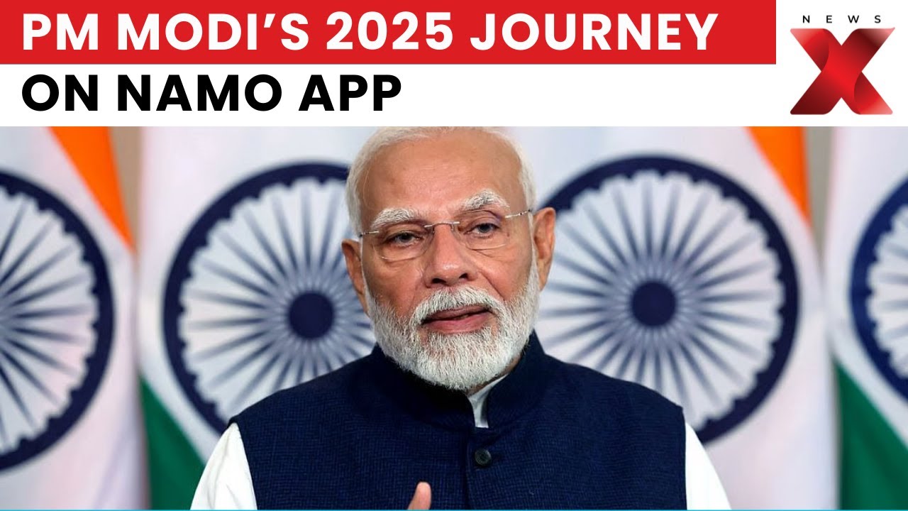 PM Modi Shares His 2025 Journey on NaMo App With Diplomatic, Cultural Highlights