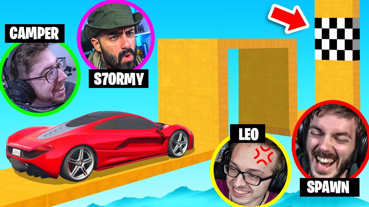 ''CAMPER POSSO MONETIZZARE questo PARKOUR?'' - GTA 5 con i MIEI AMICI @iNoobChannel  @leo