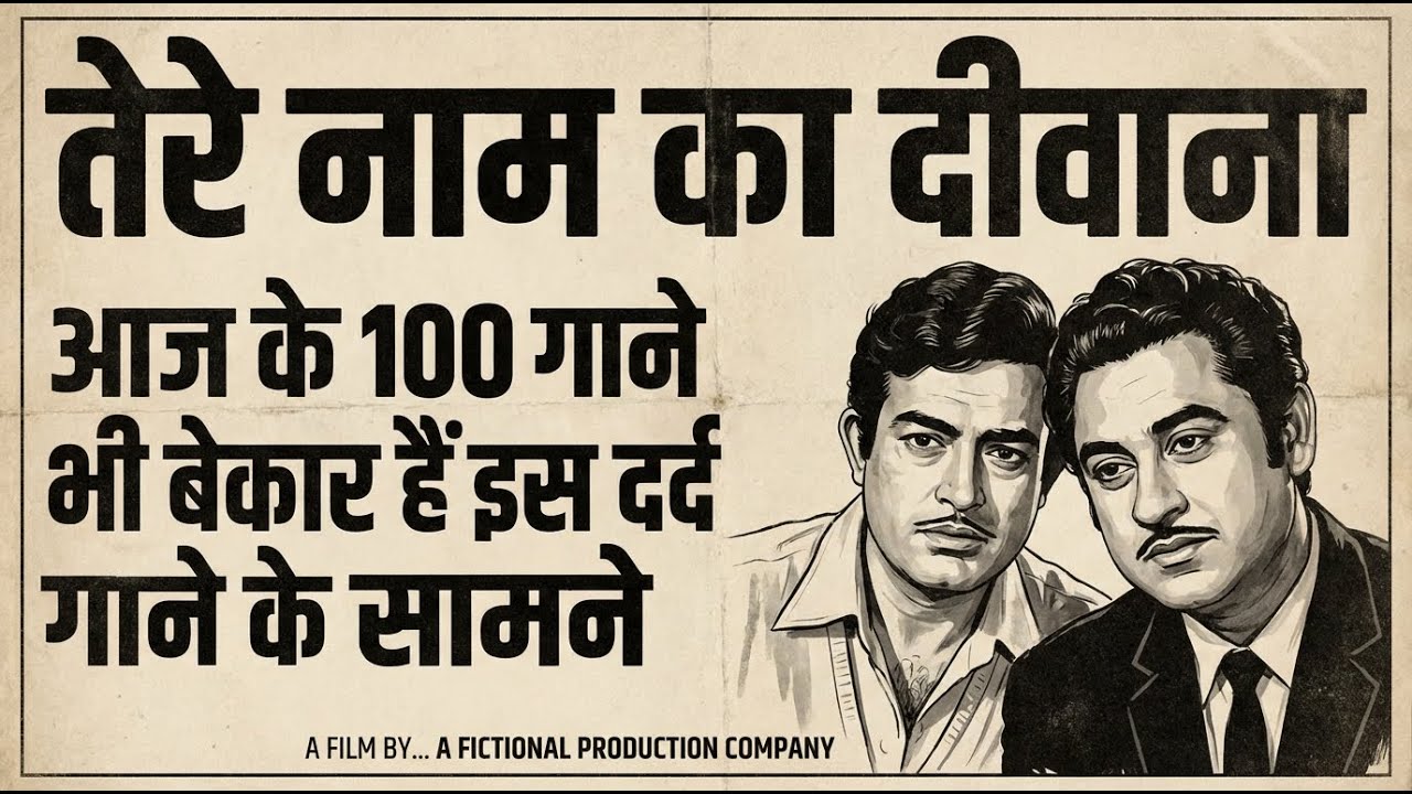 तेरे नाम का दीवाना Tere Naam Ka Deewana Bewafa Ishq Ghazal #sadghazal #oldsong #kishorekumar #ghazal