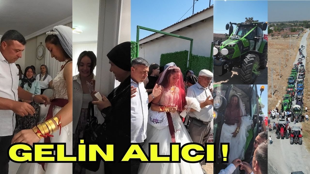 GELİN ALICI! 25 TRAKTÖRLÜ KONVOY! KAPILAR AÇILMADI!